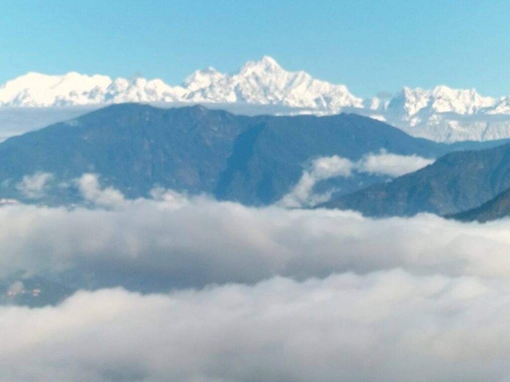 Kanchenjunga Mountain view
